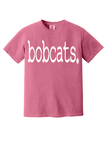 Bobcats Typography Comfort Colors Tee