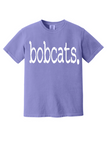 Bobcats Typography Comfort Colors Tee