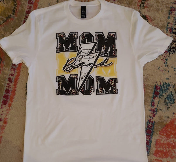 Band Mom Music Bolt Tee