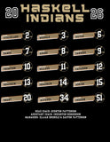 2026 Haskell Indians Baseball Roster Tee