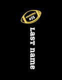 2026 Warriors Football Tee with player personalization