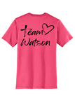 Team Watson Leopard Ribbon Tee