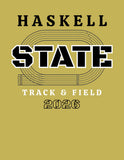 2026 State Track Qualifiers Vegas Gold Drifit Shirt